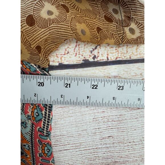 Tiny Anthropologie BOHO Mixed Print Mini Dress Women's S Multicolor NEW - Picture 11 of 12